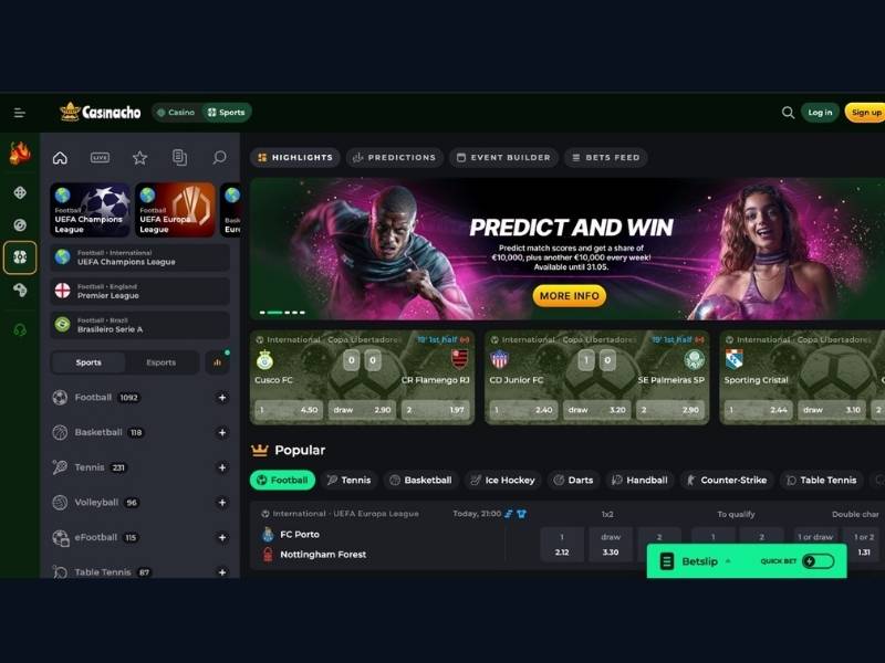 Bonusy VIP Casinacho Casino (Nacho Casino): cashback do 25%, rakeback i jak trzy mechanizmy zwrotu działają jednocześnie