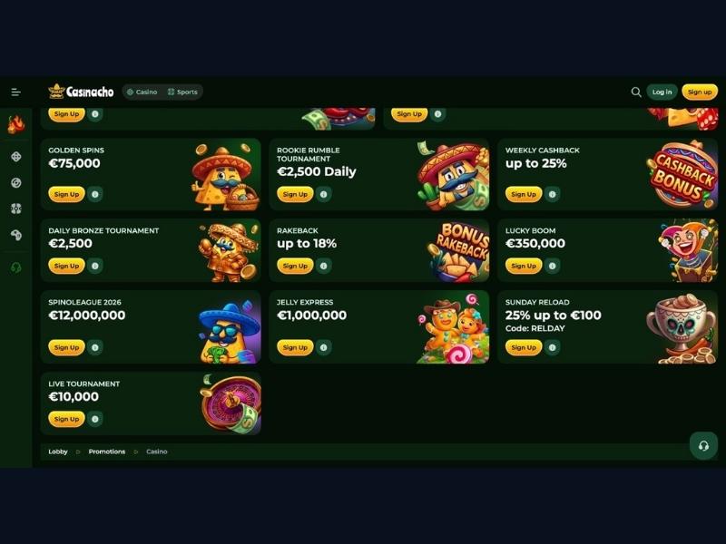 Rejestracja w Casinacho Casino (Nacho Casino): konto z myślą o VIP, KYC priorytetowo i konfiguracja panelu dla aktywnego gracza