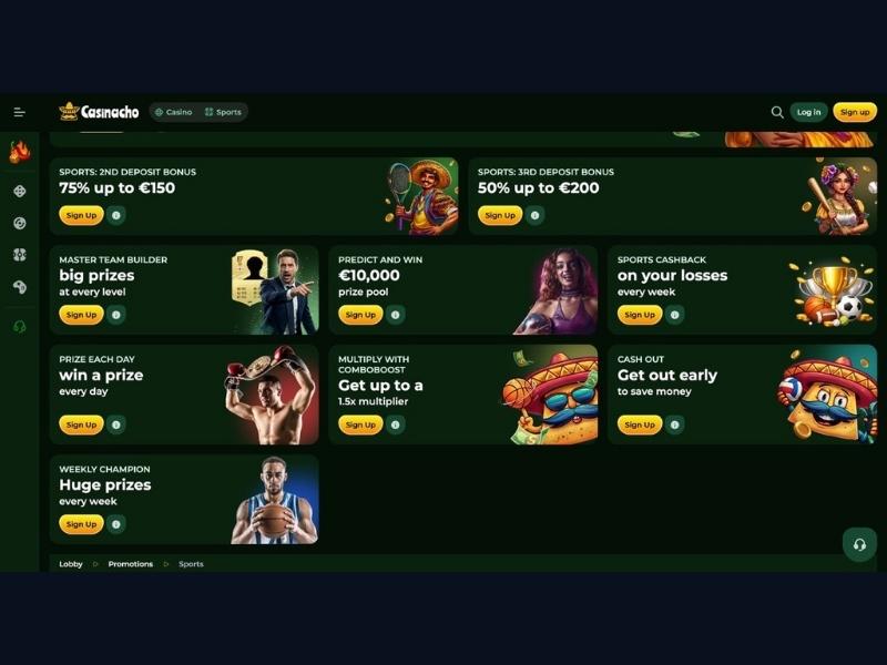 Monitoring cashbacku VIP i rakebacku Casinacho Casino mobilnie dla aktywnych graczy